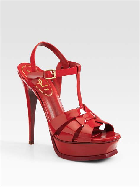 red ysl tribute|ysl tribute heels.